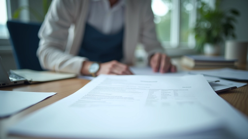 Compliance audit documentation being reviewed